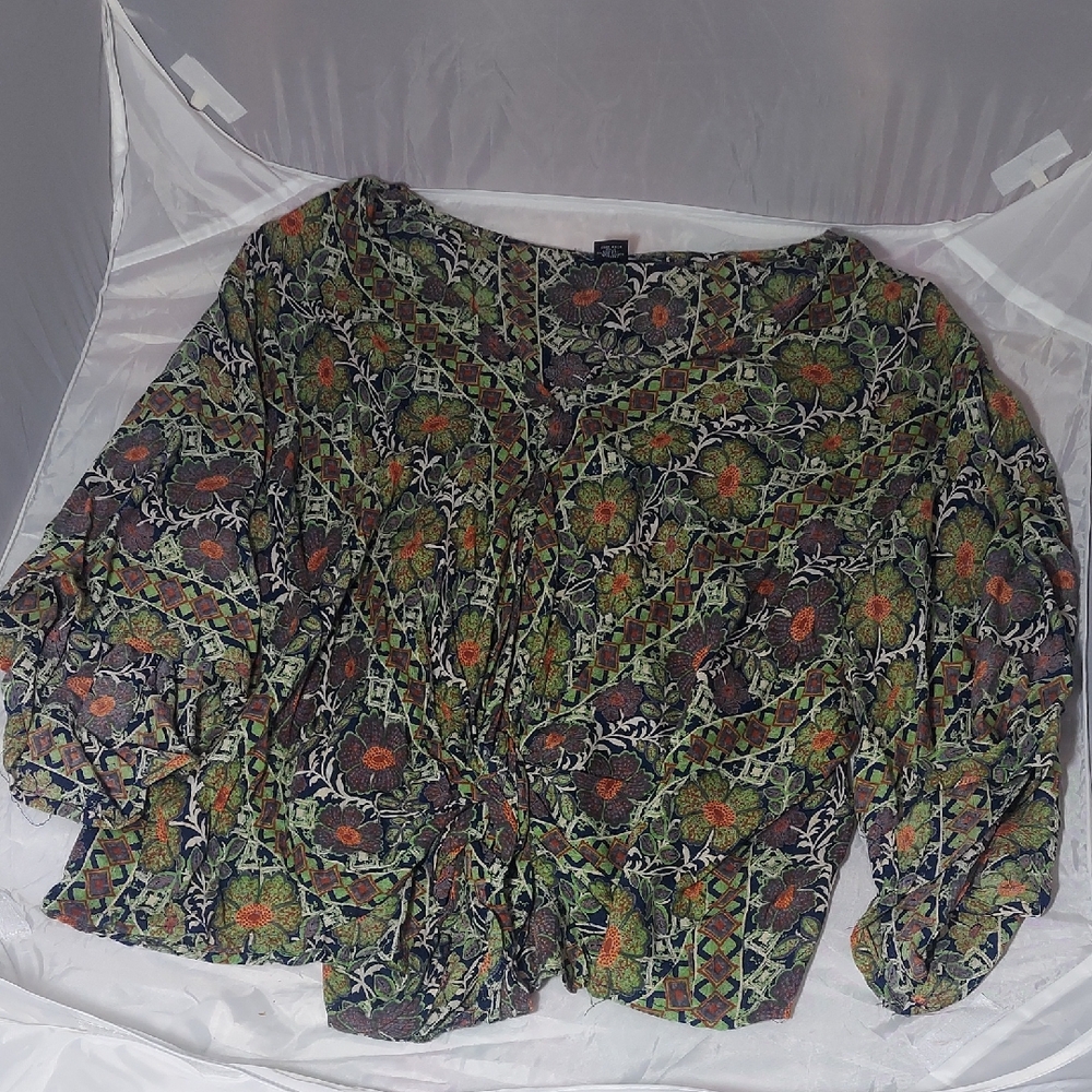 Floral Print Women's Top